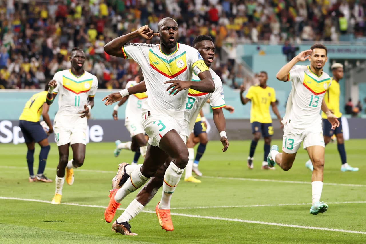 Senegal venció 1-2 a Ecuador con goles de Ismaila Sarr (44’) y Kalidou Koulibaly (70’) para eliminar a La Tri y clasificar a los Octavos de Final del Mundial Qatar 2022.
