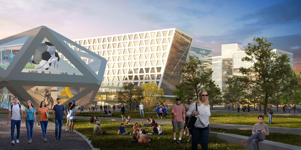 El entorno del futuro estadio de Inter Miami CF estará rodeado de una interesante área de entretenimiento.