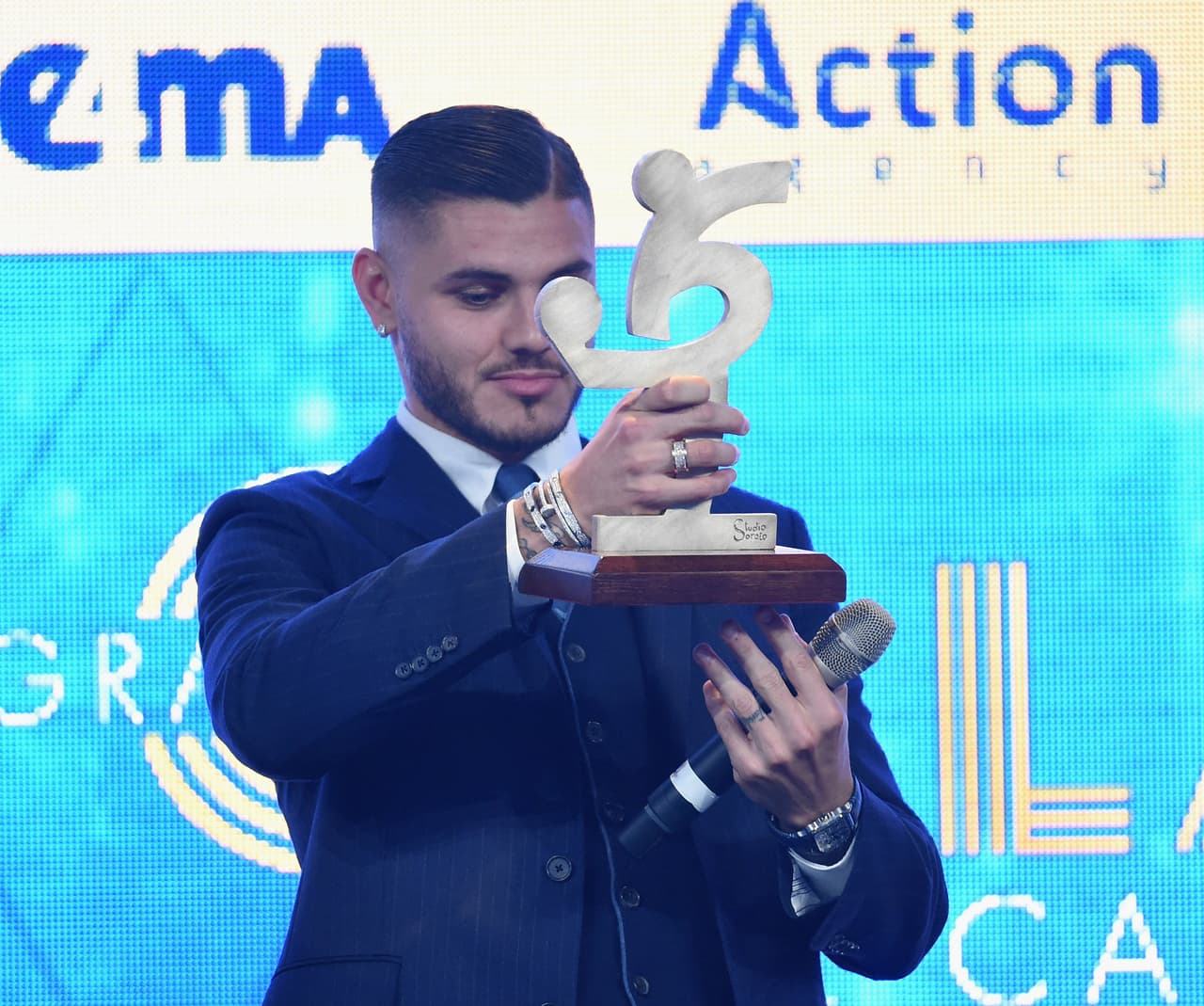 Icardi termina con el imperio de la Juve; es nombrado el mejor del año en Italia