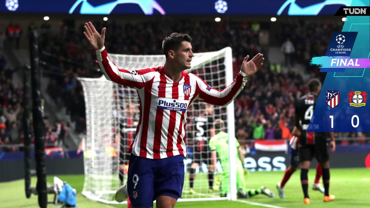 Con Herrera todo el partido, Atlético venció al Leverkusen