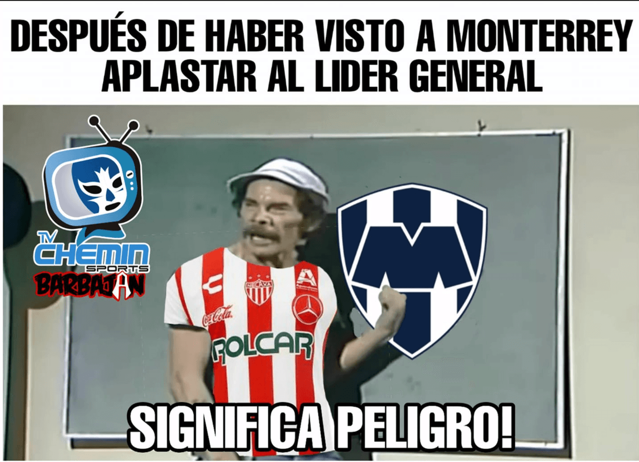 Los mejores memes de la primera semifinal de ida entre Rayados y Rayos.