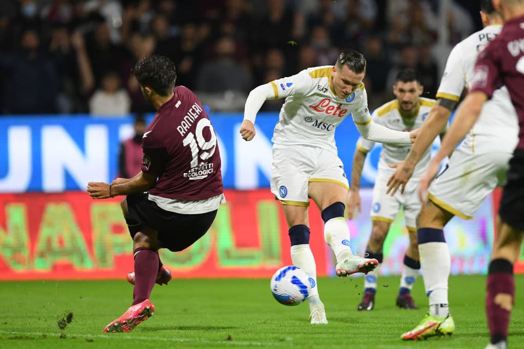 Piotr Zieliniski fue el encargado de marcar el único tanto del partido para darle la victoria 0-1 al Napoli.