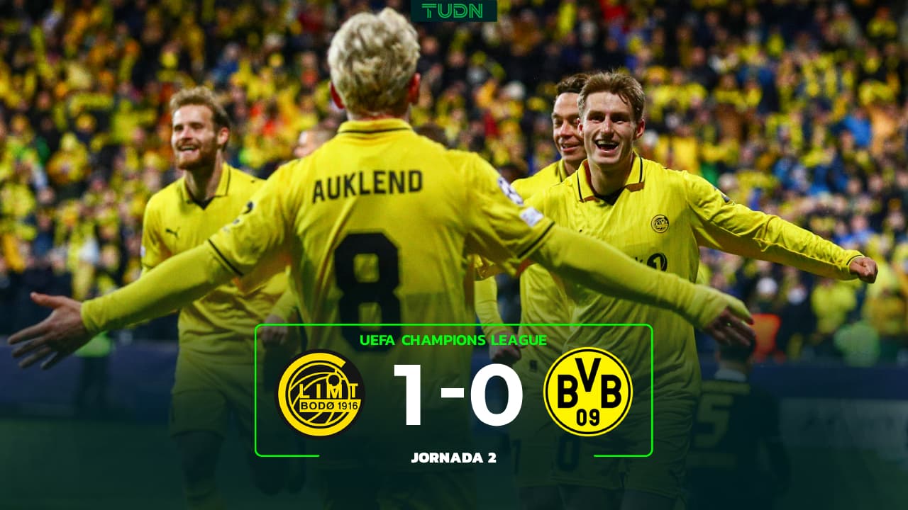 Bodo Glimt se impone por la mínima al Borussia Dortmund en el Aspmyra Stadion