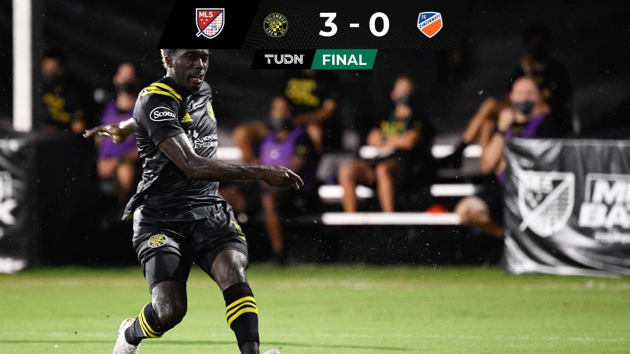 Pedro Santos y Gyasi Zardes fueron un verdadero infierno para Cincinnati en el Derby de Ohio