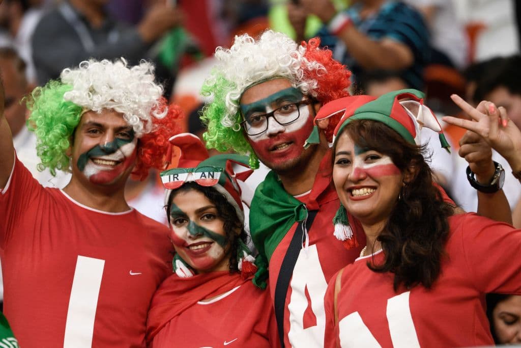 Tremendo ambiente el que armaron portugueses e iraníes de cara al último juego de sus selecciones en la fase de grupos del Mundial Rusia 2018 en Mordavia Arena en la ciudad de Saransk.
