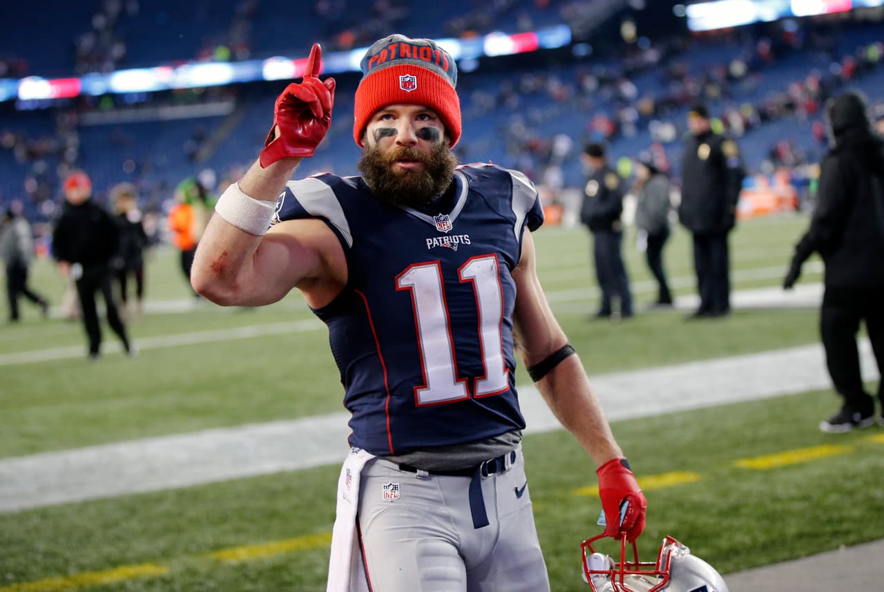 Julian Edelman es uno de los referentes de los New England Patriots.