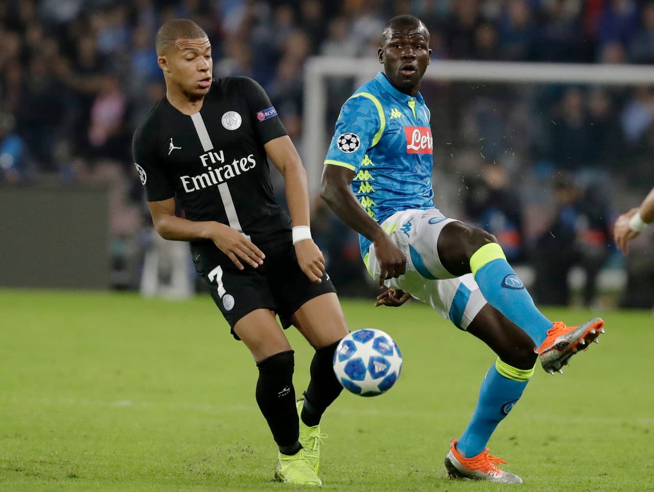 Mbappé puso el pase para el gol del PSG, un tanto que firmó el español Juan Bernat tras una escapada del joven francés que derivó en el centro para la anotación del PSG.