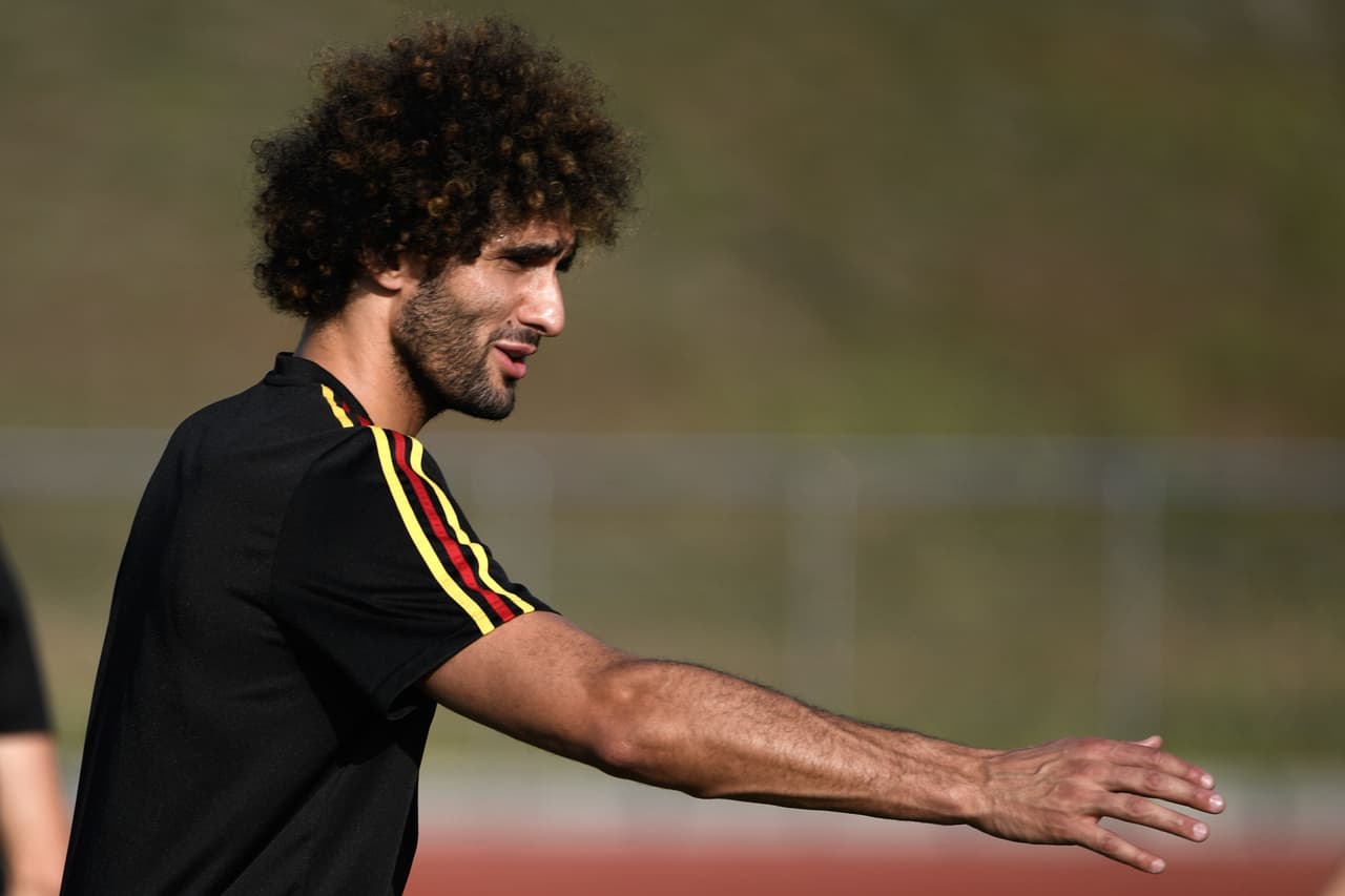 El volante Marouane Fellaini puede ser un tapón importante en el centro del campo cuando los japoneses busquen atacar por esa zona.