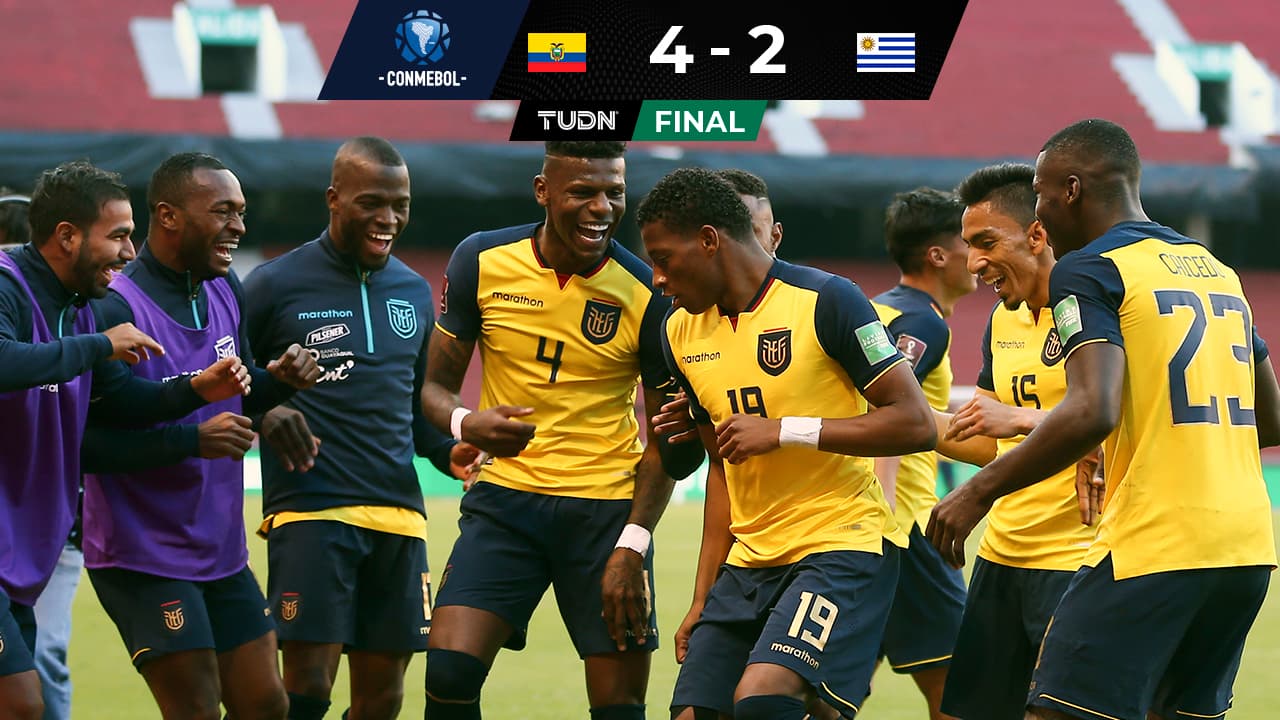 Con doblete de Estrada del Toluca, Ecuador vence a Uruguay
