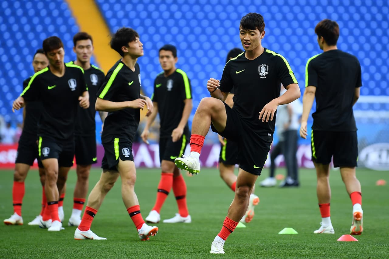 Corea del Sur no anota un gol en la Copa del Mundo desde hace 198 minutos. Esa anotación reciente fue en la derrota 4-2 frente a Argelia en Brasil 2014, obra de Koo Ja cheol al minuto 72.