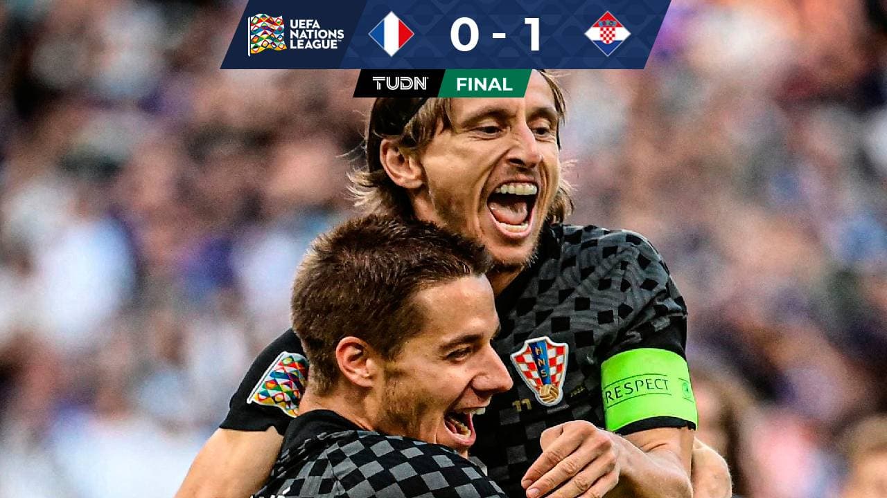 Luka Modric empuja a Francia a descenso en Nations League