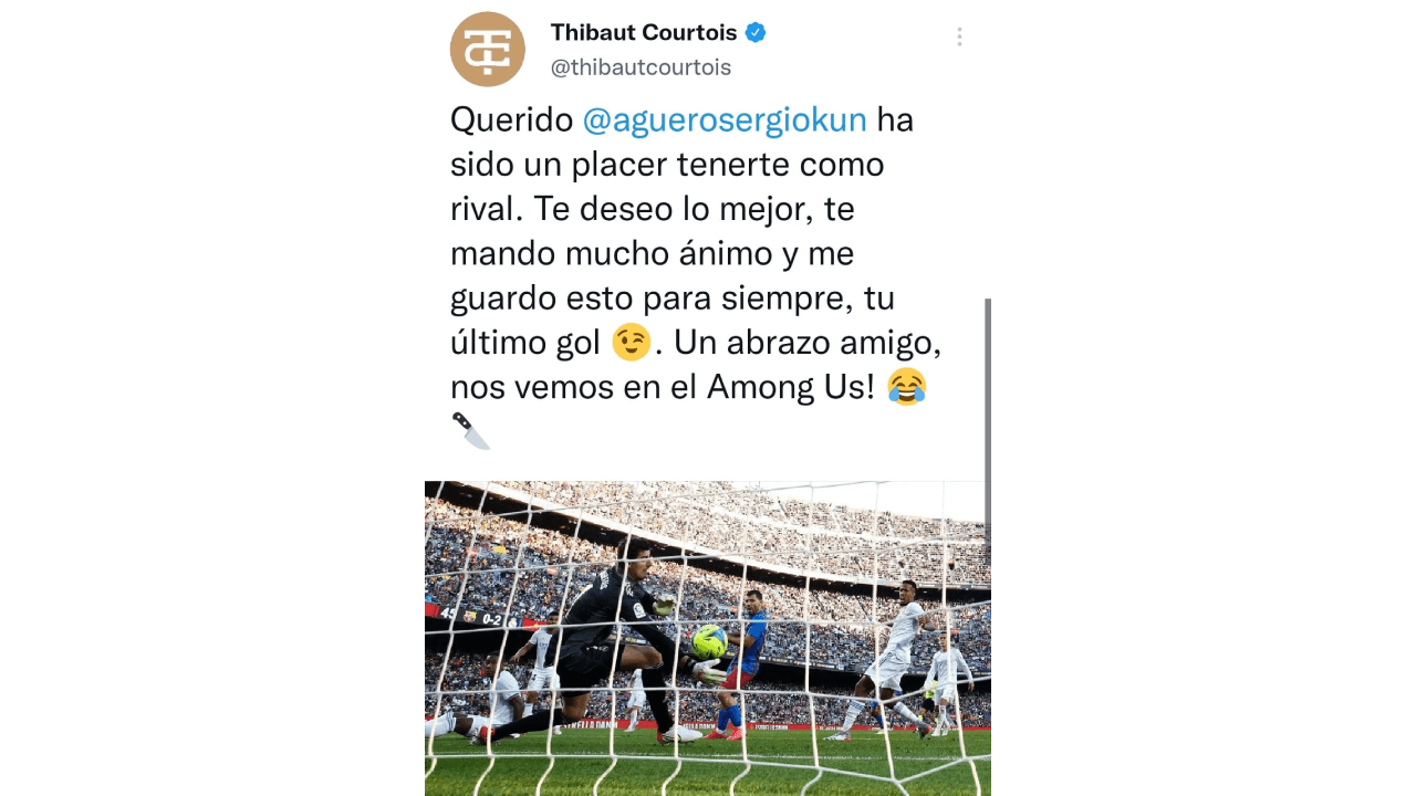 El mundo del futbol se despide de un grande, Sergio 'Kun' Agüero anunció su retiro de las canchas por problemas cardiacos, lo cual causó reacciones en redes. Compañeros de cancha, equipos y fanáticos, le dedicaron palabras, imágenes y videos por su gran trayectoria, su talento y, sobre todo, por su calidad. humana, ¡hasta luego, Kun!