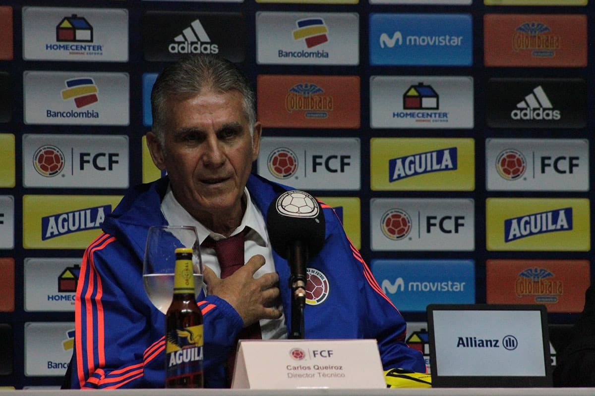 Luego de clasificar a dos Mundiales (Brasil 2014 y Rusia 2018) y avanzar de la fase de grupos en ambos (mejor en Brasil llegando hasta cuartos de final), el reto para Queiroz es grande en Colombia.