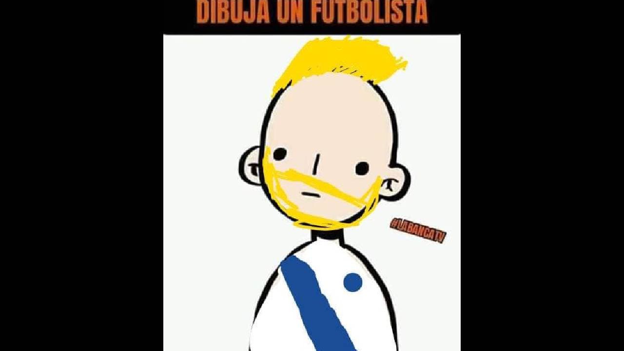 ¿Podrías adivinar qué futbolistas dibujaron los participantes?