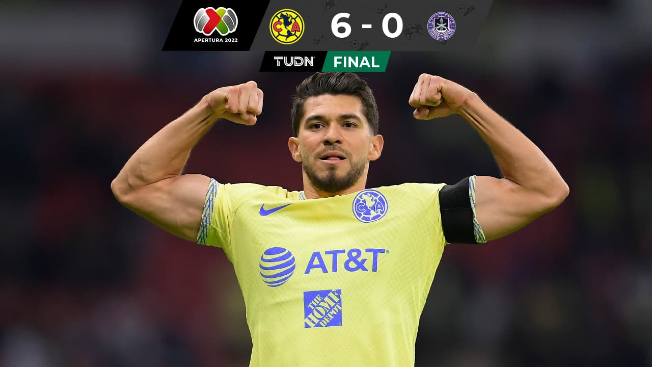 Con tres de Henry, América recuerda como volar y golea a Mazatlán