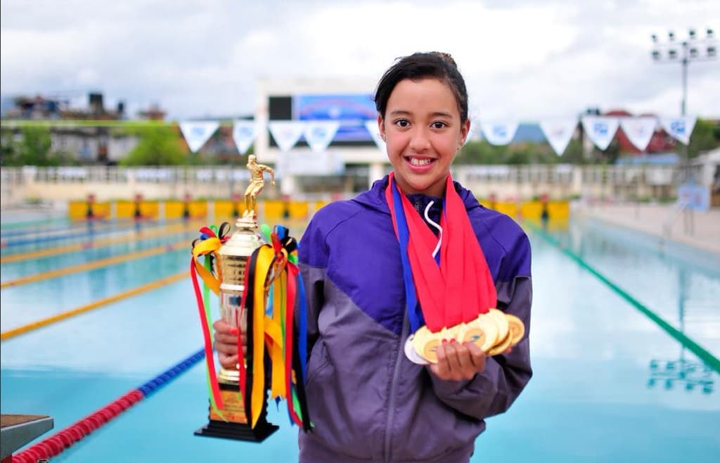 Gaurika Singh, la deportista más joven en Rio-2016 y superviviente del terremoto de 2015