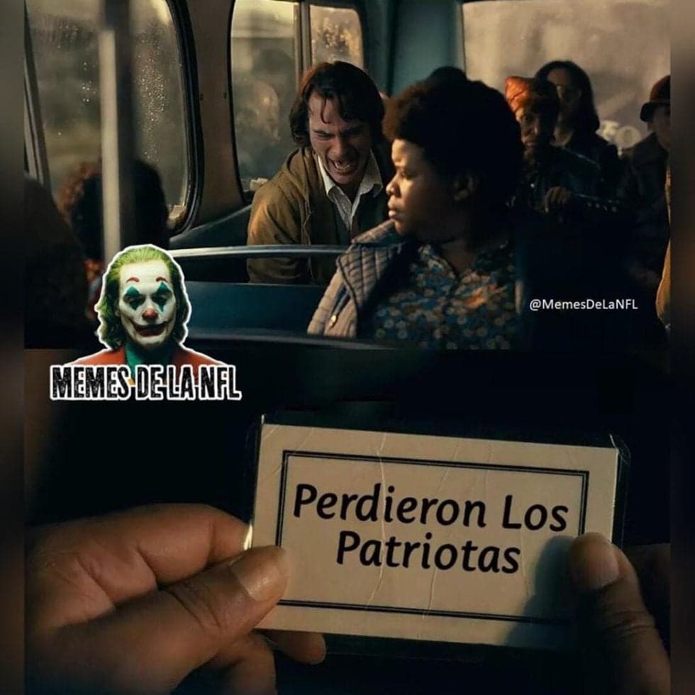 Los Patriots de Tom Brady se volvieron el centro de burla por su pronta eliminación en Playoffs.