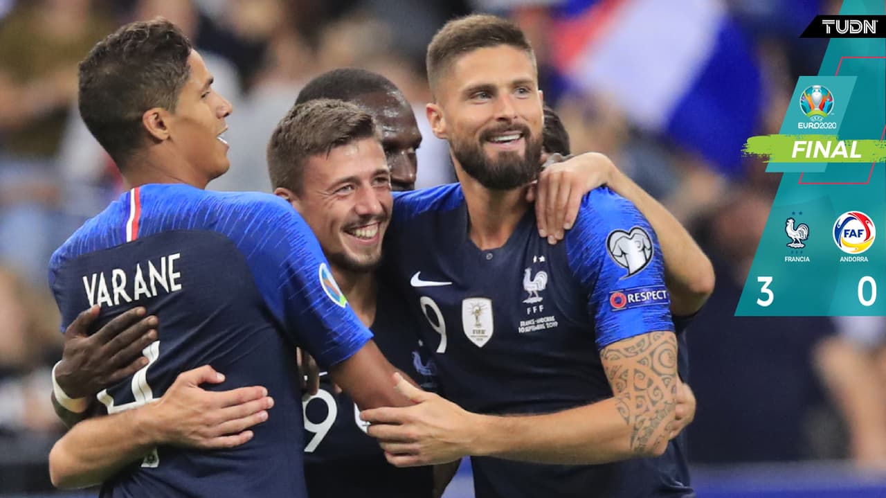Francia golea 3-0 a una incómoda Andorra, Griezmann falló un penal