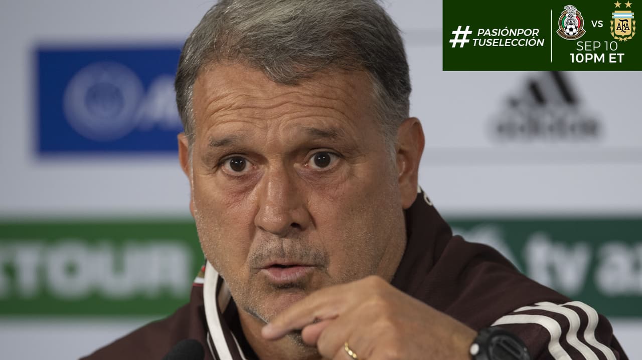 'Tata' Martino ve mucha paridad entre el plantel del Tri y de Argentina