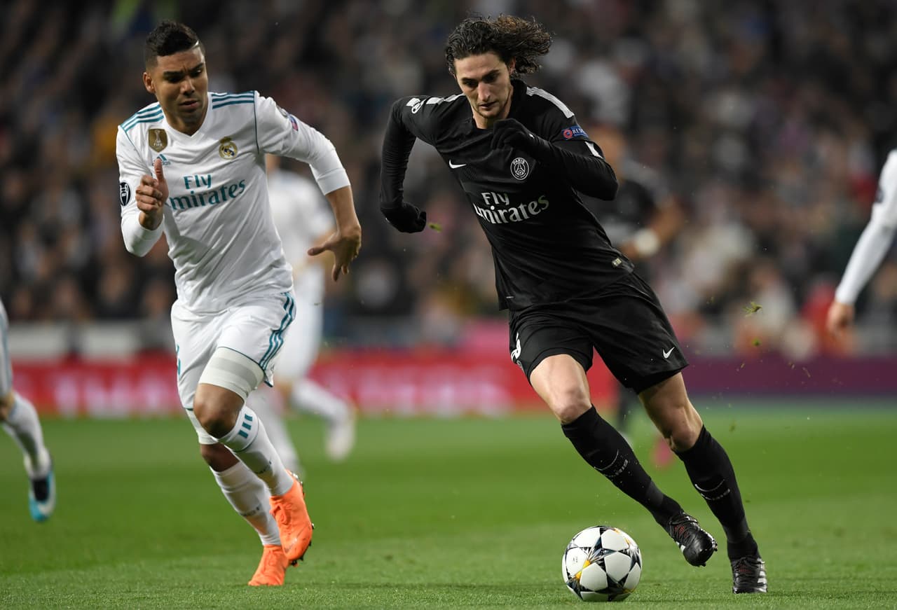PSG tuvo cada vez más apariciones en el terreno de Real Madrid y Rabiot, uno de los pocos canteranos, fue protagonista de ese desdoble.
