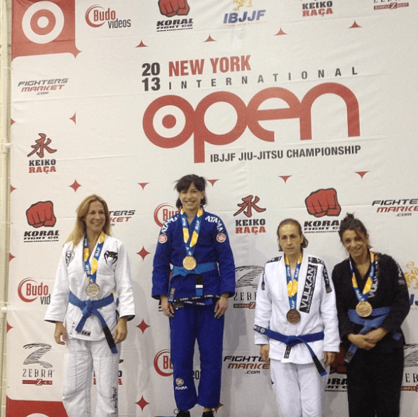 Esa dedicación se la aprendió a su ex esposa Ottavia, quien ha ganado varios campeonatos de esta disciplina en los Estados Unidos.