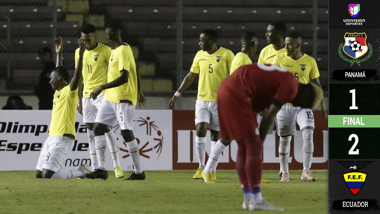 Ecuador vuelve a ganarle a Panamá y amarga la reacción canalera justo en la agonía