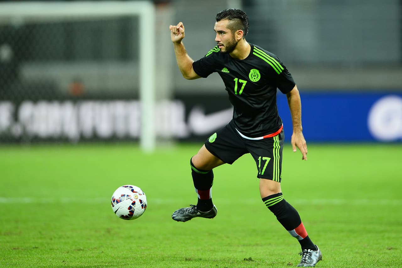 El futbolista fomró parte del combinado mexicano que jugó en Chile 2015.