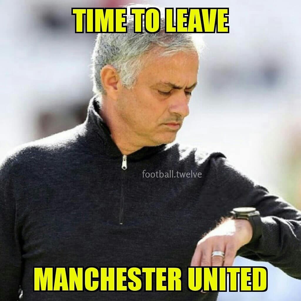 Hora de irse del Manchester United.