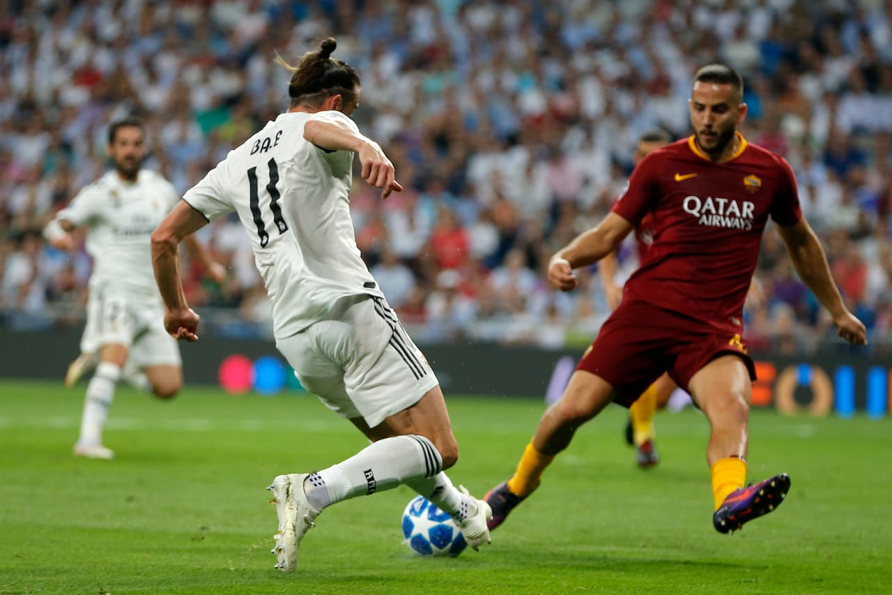 La velocidad del galés fue determinante para impulsar a Real Madrid por las bandas y para desarmar a un equipo como Roma que fue semifinalista en la pasada Champions League.