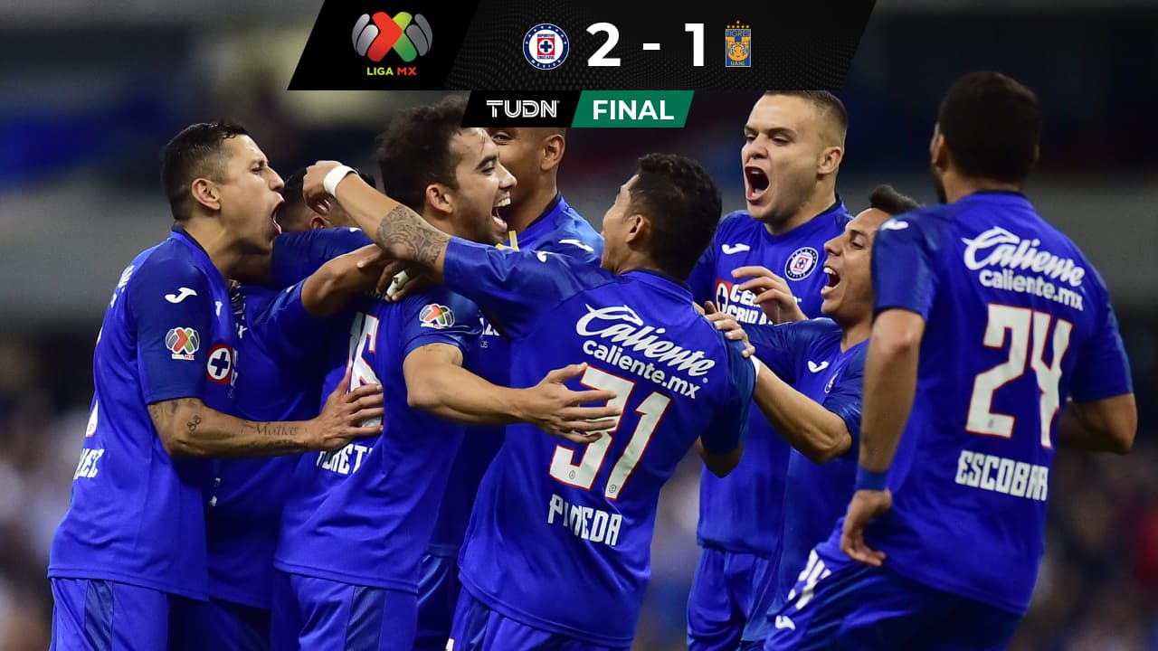 ¡La Máquina ya aceleró! Cruz Azul le pegó a Tigres