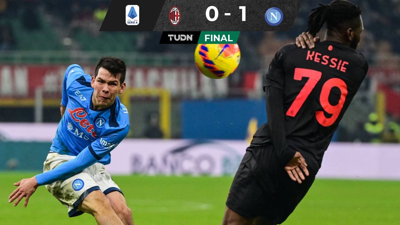 Polémica incluída, el Napoli sacó la victoria al AC Milan