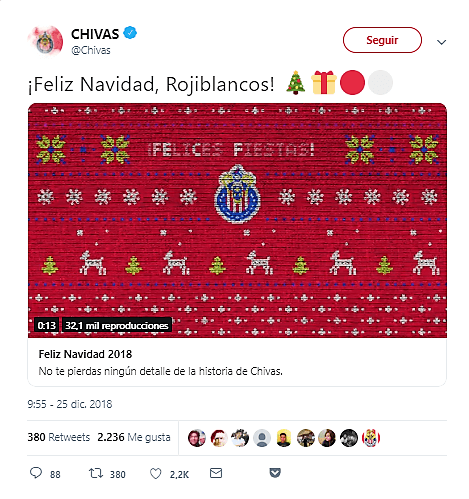 <b>Chivas Rayadas del Guadalajara.</b>