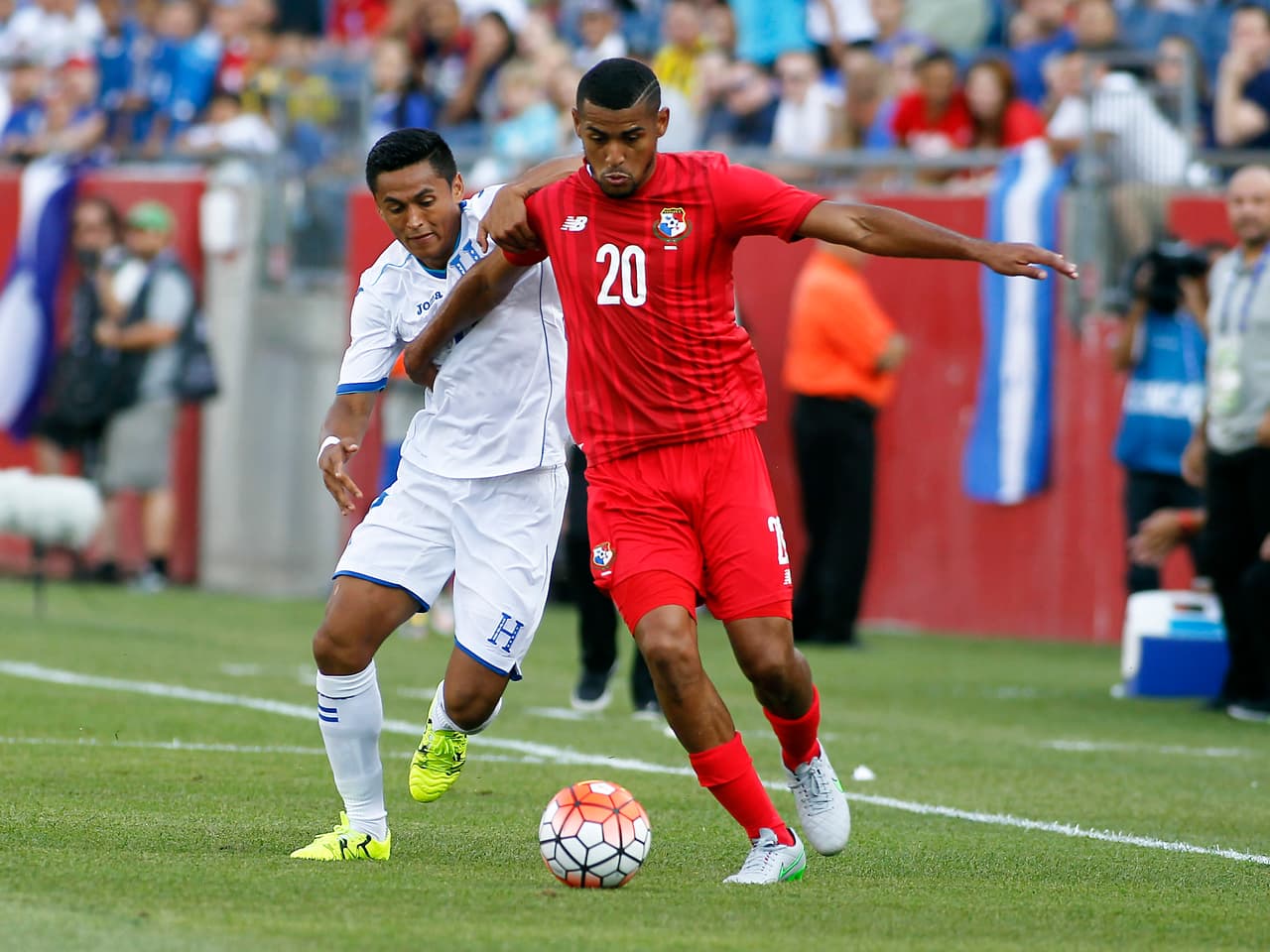 Aníbal Godoy, pura garra y corazón en la selección de Panamá.