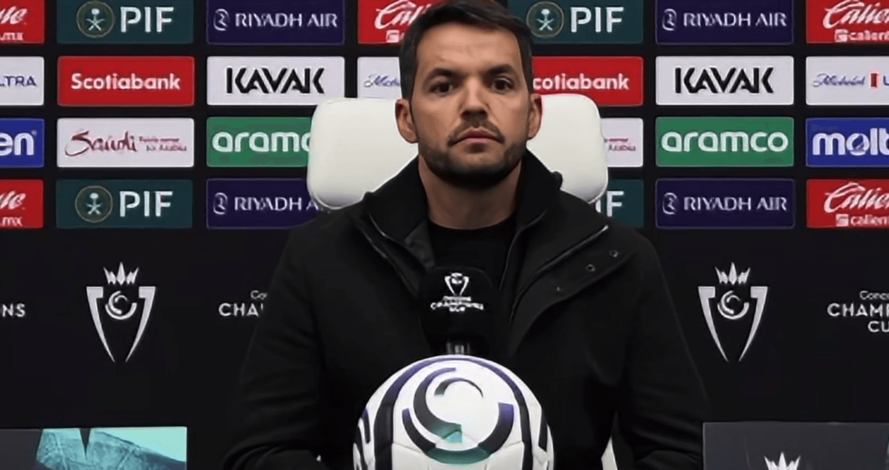 Nicolás Larcamón elogia a Luka Romero tras su triplete en la Concachampions