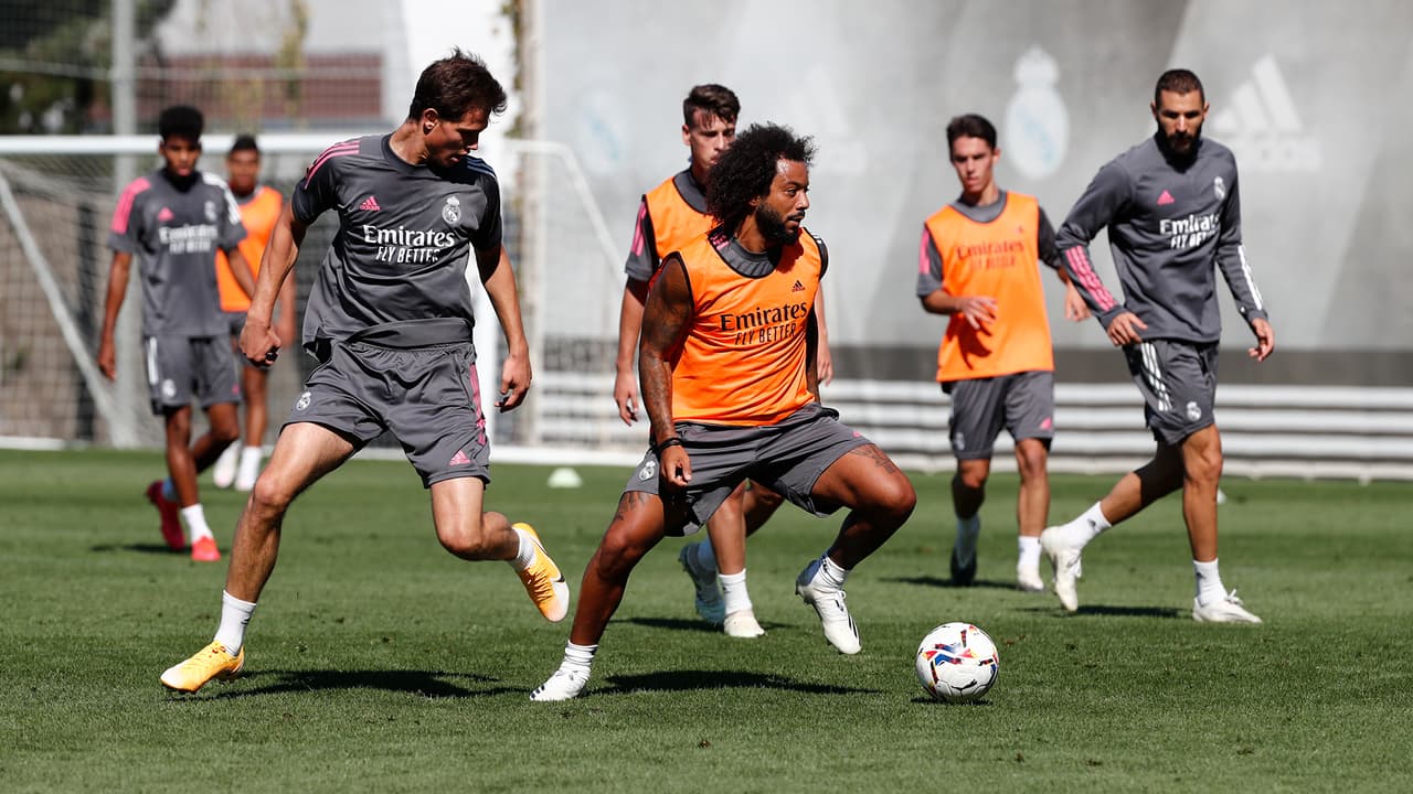 Courtois presente y Asensio ausente en entrenamiento del Madrid