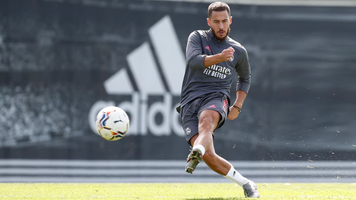 Hazard se pone a punto para jugar ante Betis