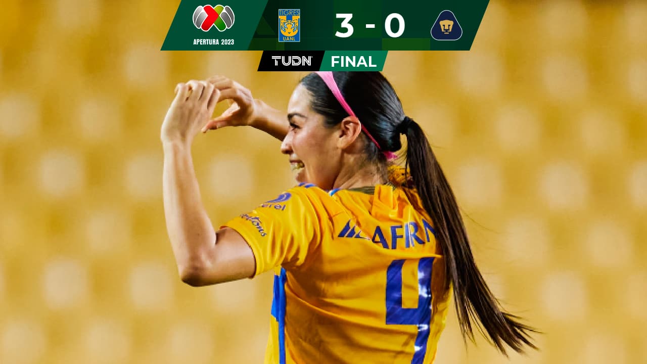 Tigres mantiene invicto y liderato ante Pumas en la Fecha 12