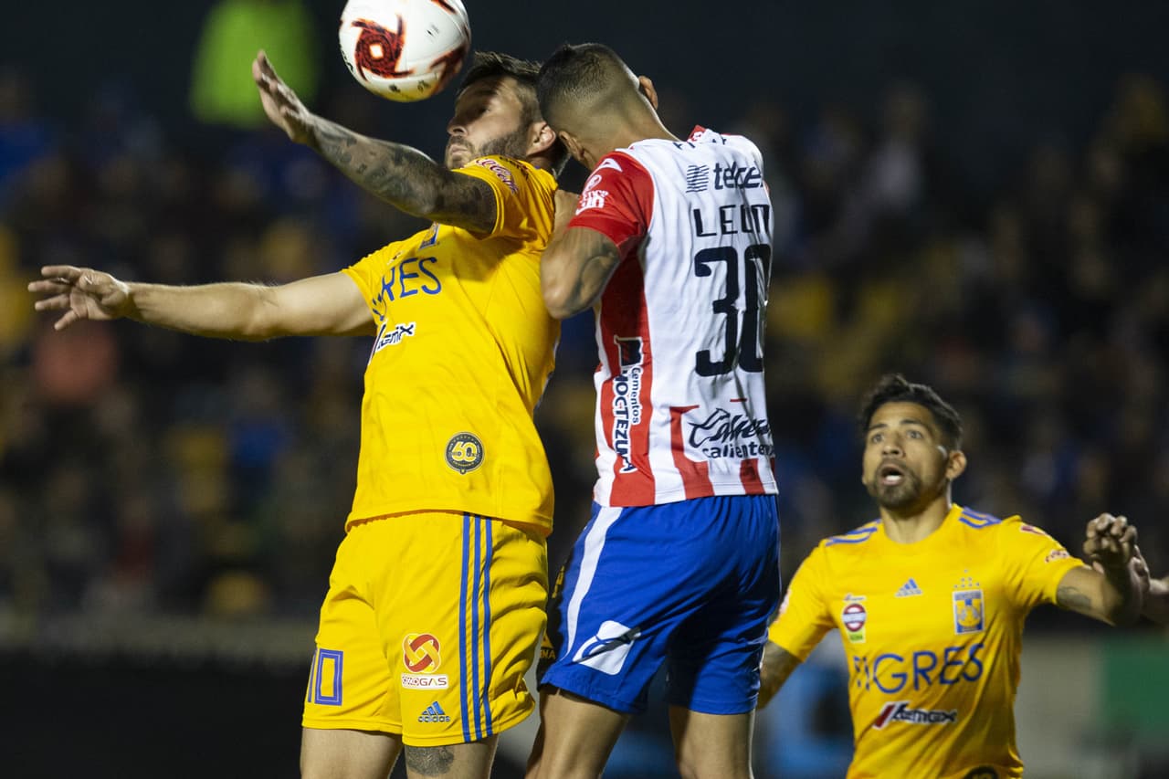 Tigres no pudo en el 'Volcán' ante San Luis y comienza su año 2020 de aniversario 60 con una pobre igualada.