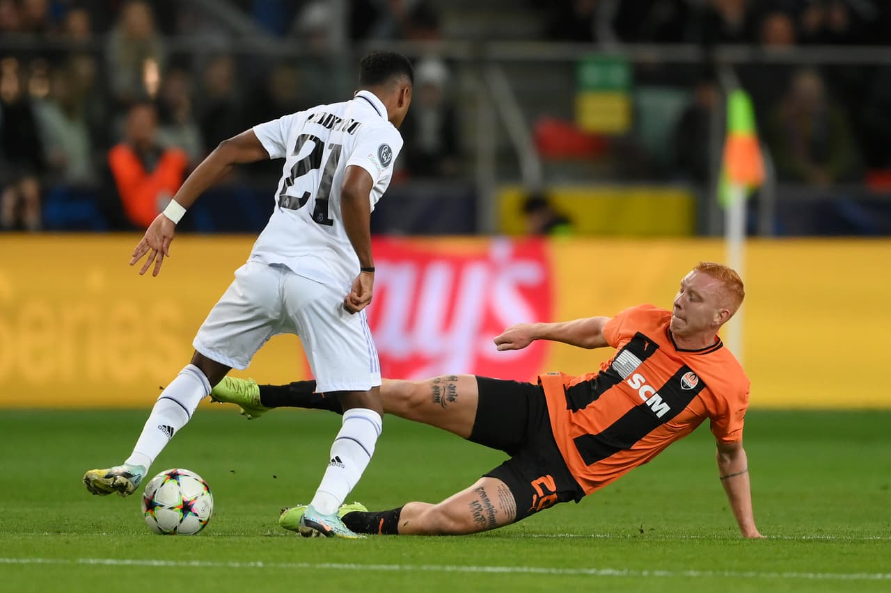 Un gol en el tiempo de compensación de Antonio Rüdiger le dio el empate al Real Madrid en su visita al Shakhtar Donetsk en la UEFA Champions League.