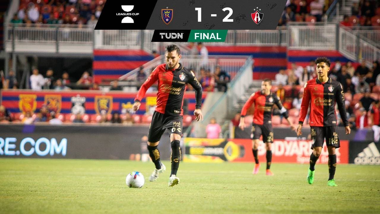 Leagues Cup: Atlas da la cara por la Liga MX y derrota a Real Salt Lake