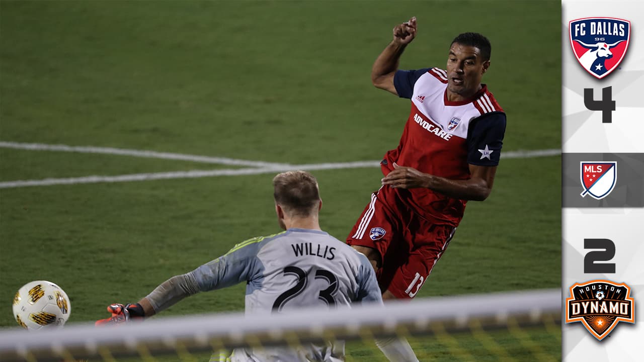 FC Dallas y los colombianos se apoderan del clásico texano para golear a Houston Dynamo