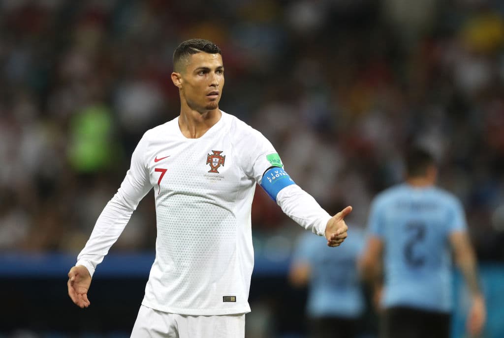 La impotencia empezó a notarse en Cristiano Ronaldo como líder de Portugal.