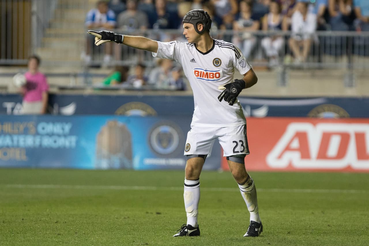 Philadelphia Union es un equipo en ascenso, que lucha por entrar en la zona de clasificación a los Playoffs en la Conferencia Este. Su arquero, John McCarty, abre el XI ideal de la jornada. (USA Today Images)