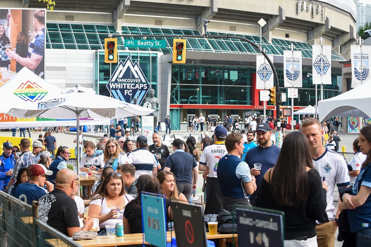Después de mucha espera, Vancouver Whitecaps pudo volver al BC Place.
<br>