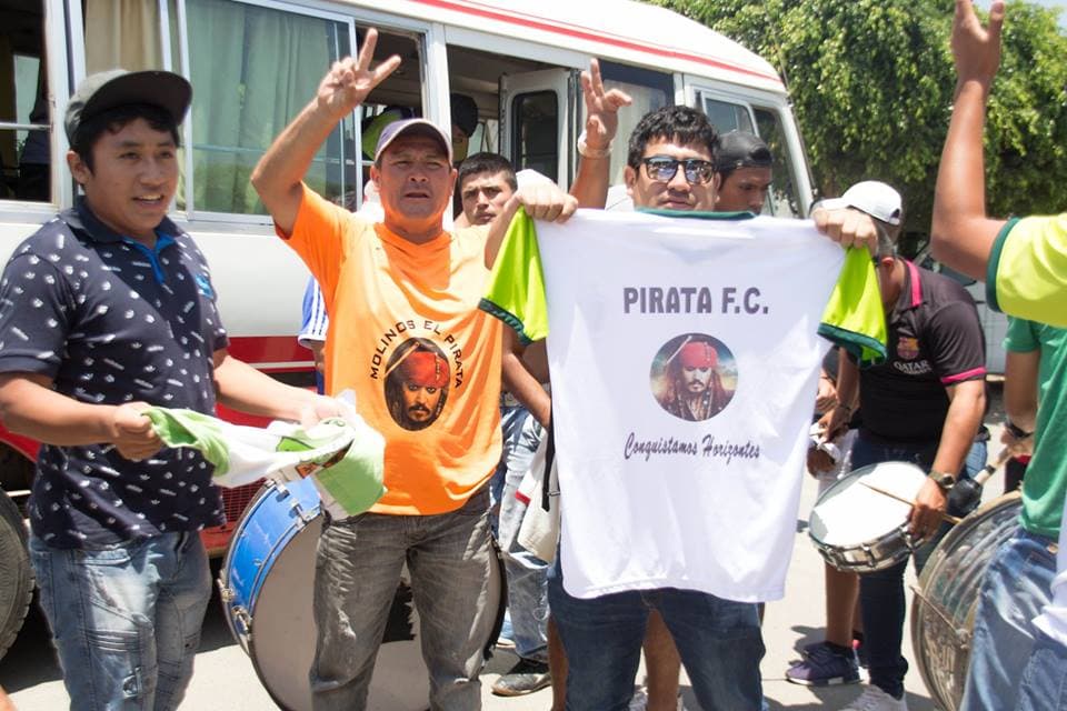 Tal ha sido el sentido de pertenencia que generó el club con la imagen de Jack Sparrow, que la afición del equipo adoptó su imagen para apoyar al equipo.
