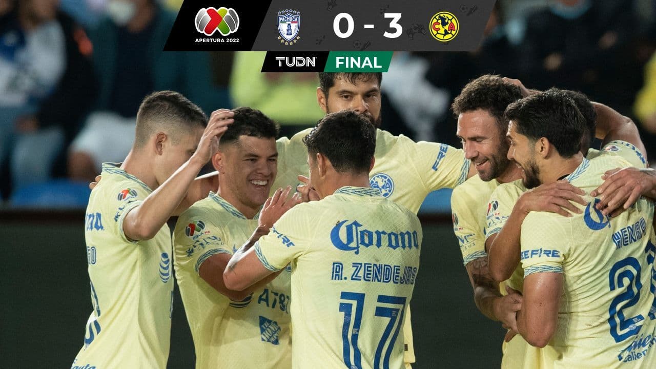 ¡Aplastan el invicto! América toma vuelo sobre un triste Pachuca