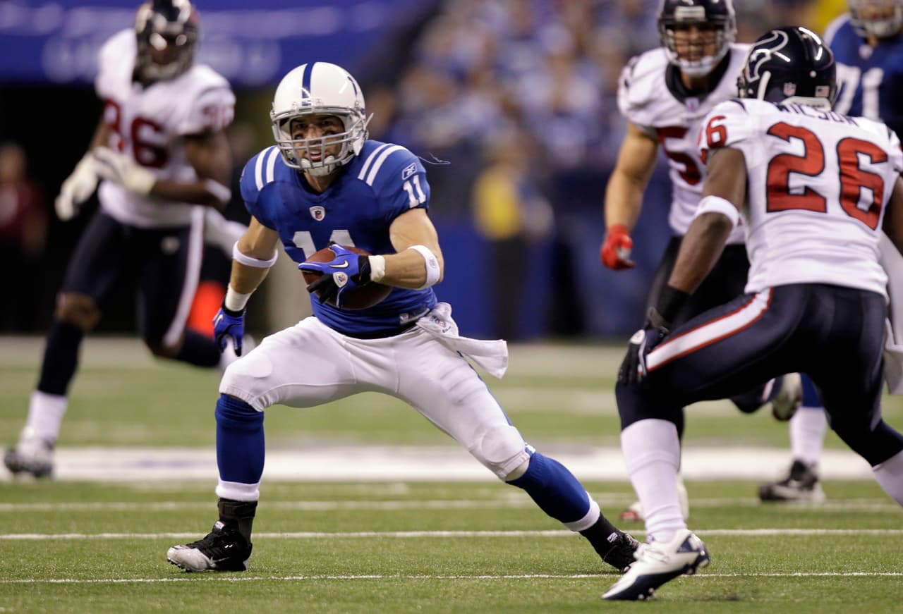 ANTHONY GONZÁLEZ - Indianapolis Colts, 1ª. selección en 2007 Por fin Indianapolis Colts de Peyton Manning alcanzaban la cima con el título en el Super Bowl XLI. Los Colts queráin darle a Manning todas las armas posibles para explotar su habilidad como pasador. El receptor Anthony González, egresado de Ohio State, fuie el elegido. González tuvo 2 buenos años pero era claro que no contaba con el nivel de Marvin Harrison y Reggie Wayne.