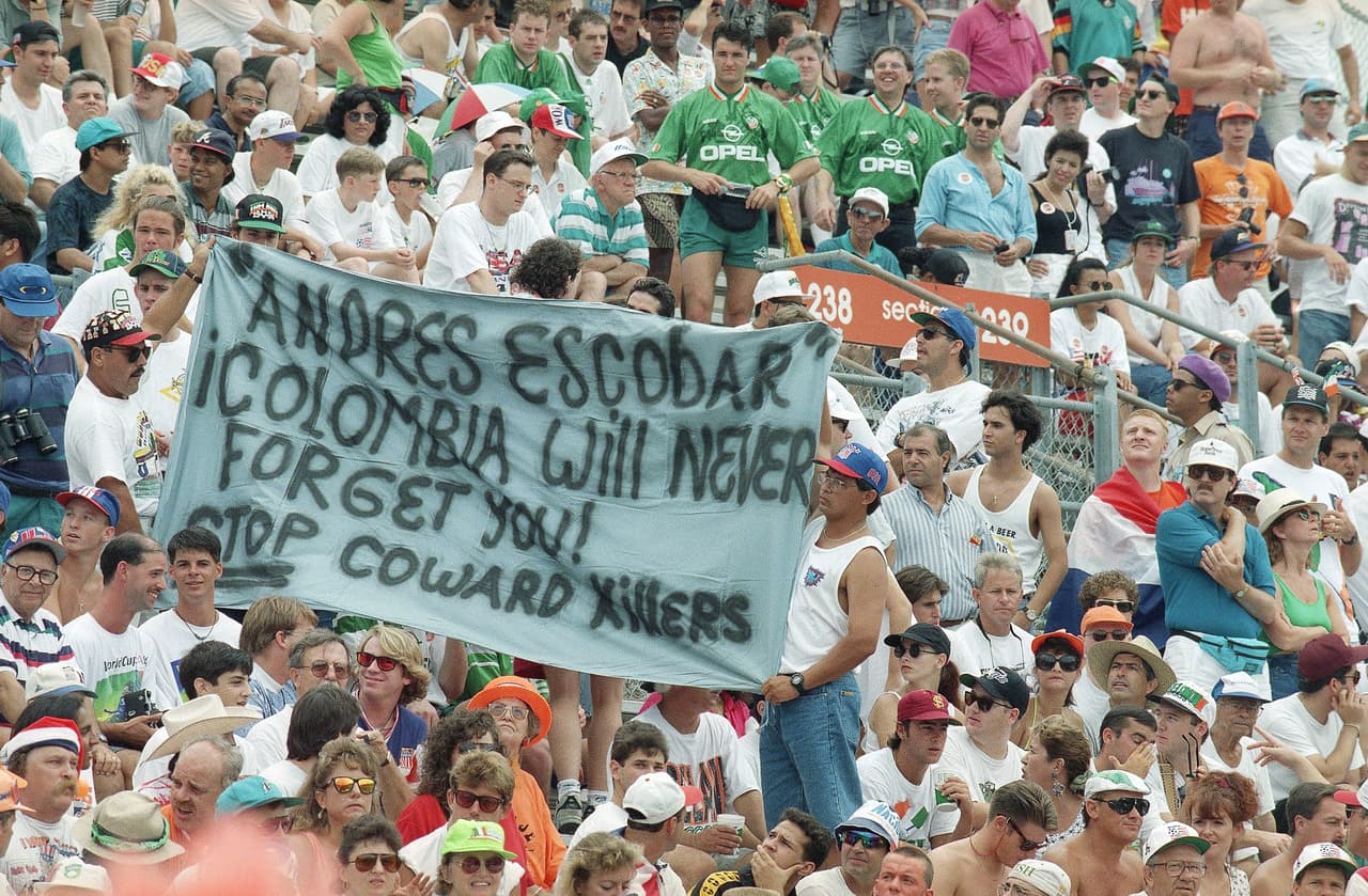 El mundo deploró el asesinato del jugador, que en medio del Mundial de Estados Unidos 1994 empañó la fiesta.