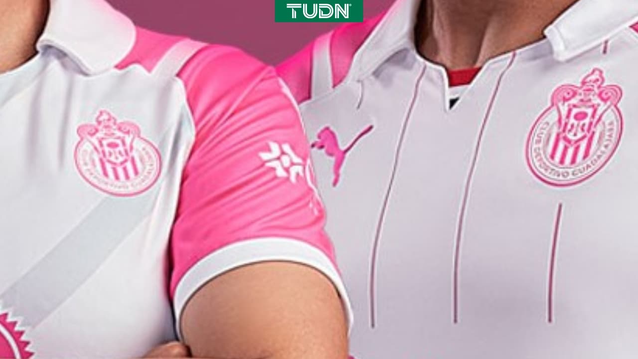 Chivas presenta uniforme rosa por la lucha contra el cáncer de mama