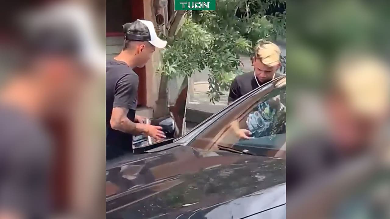 Viralizan percance vial de Yeferson Soteldo, jugador de Tigres